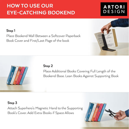 Superhero Bookend